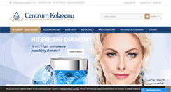 Desktop Screenshot of centrum-kolagenu.pl