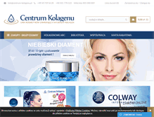 Tablet Screenshot of centrum-kolagenu.pl